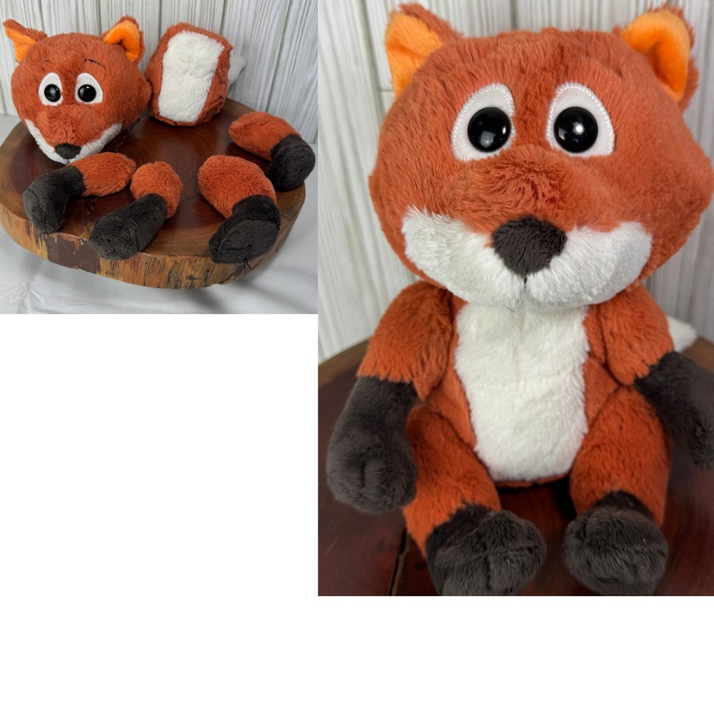 Animoodles Sammy‎ Fox #10 Storytale Forest Collection Magnetic Plush Toy Orange